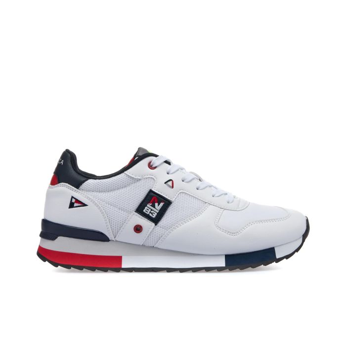 Sneakers bianche con logo