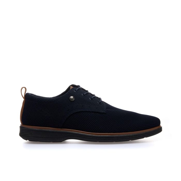 Stringate blu casual con lacci