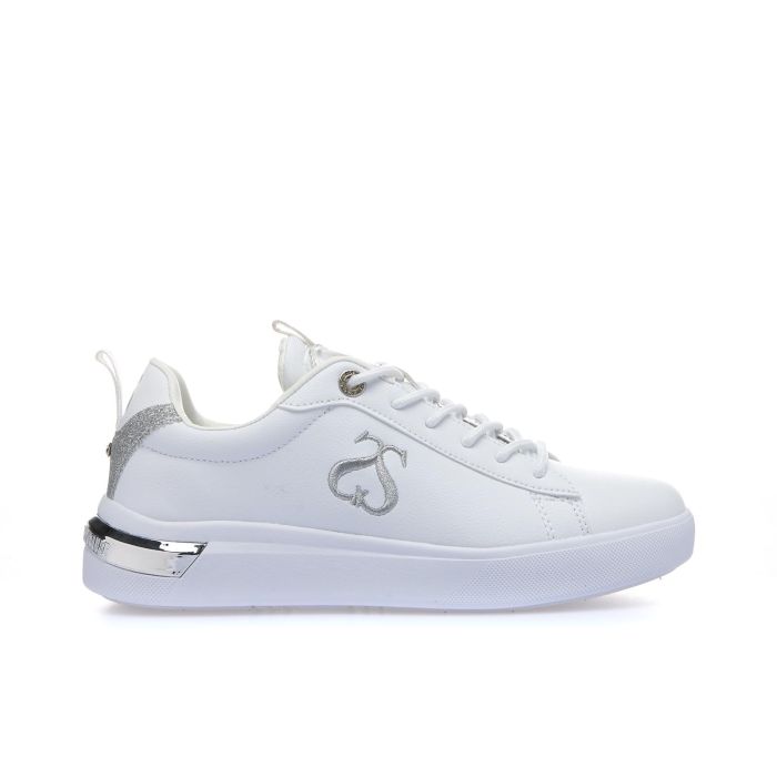 Sneakers bianche da donna con logo