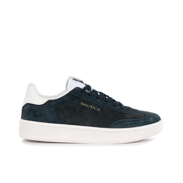 Sneakers basse blu da uomo