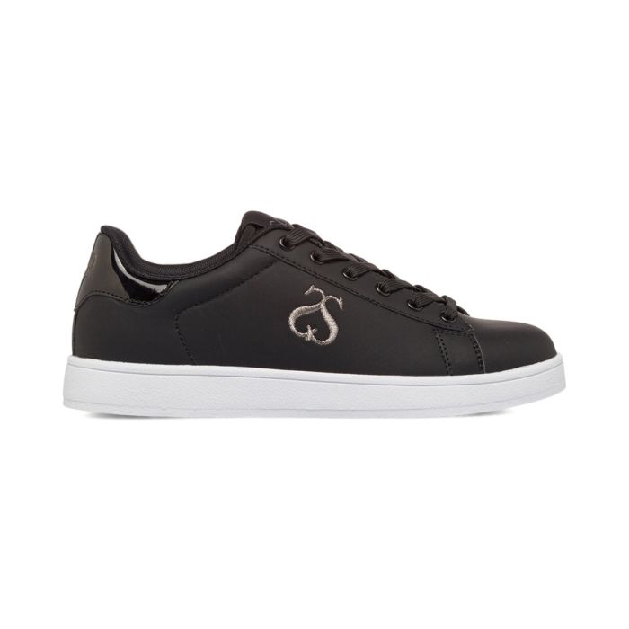 Sneakers nere da donna con logo laterale