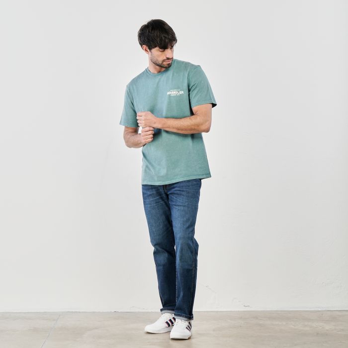 Jeans blu con tasche