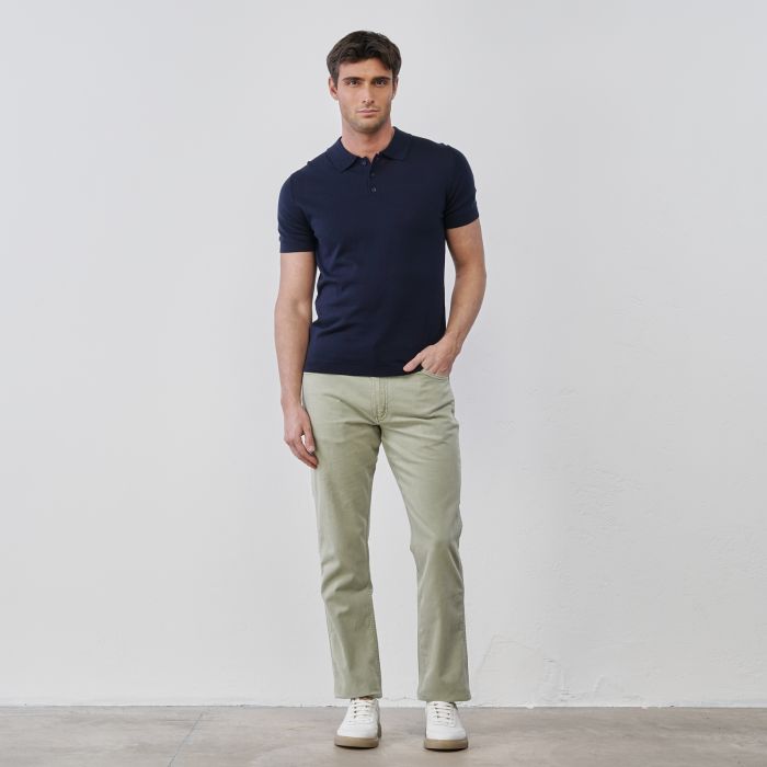 Pantaloni verdi da uomo con tasche