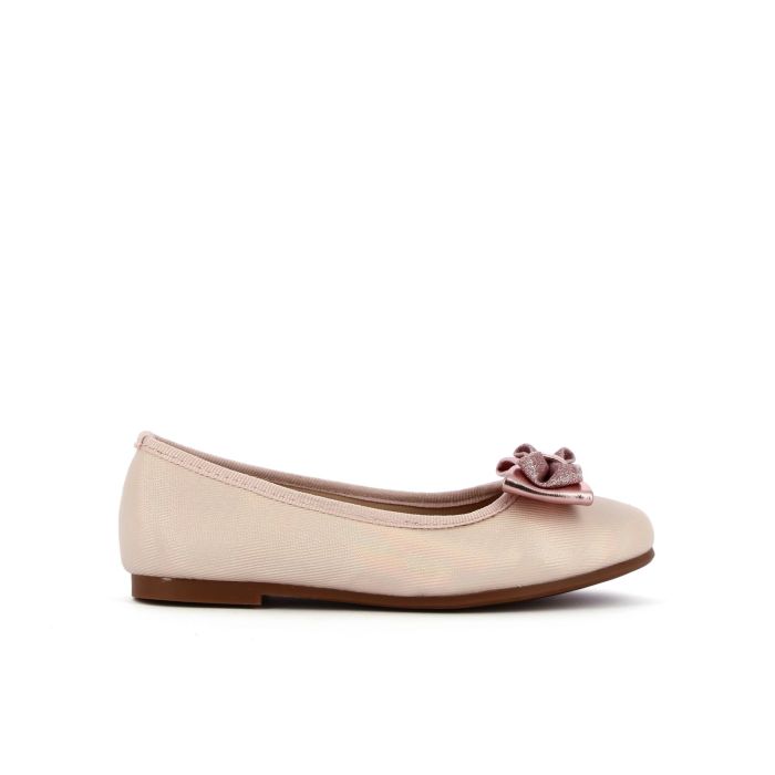 Ballerine rosa da bimba con fiocchetto