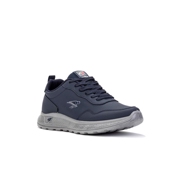 Sneakers uomo blu da palestra con logo laterale DUCATI | Scarpe&Scarpe
