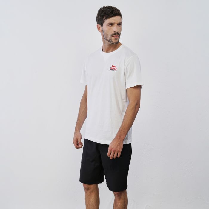 Pantaloni corti neri sportivi da uomo