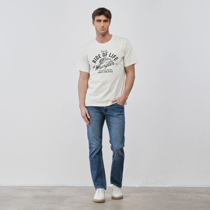 Jeans blu da uomo con tasche