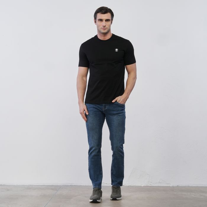 Jeans blu Marshall da uomo con tasche