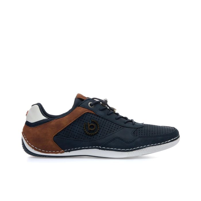 Scarpe sportive blu con lacci