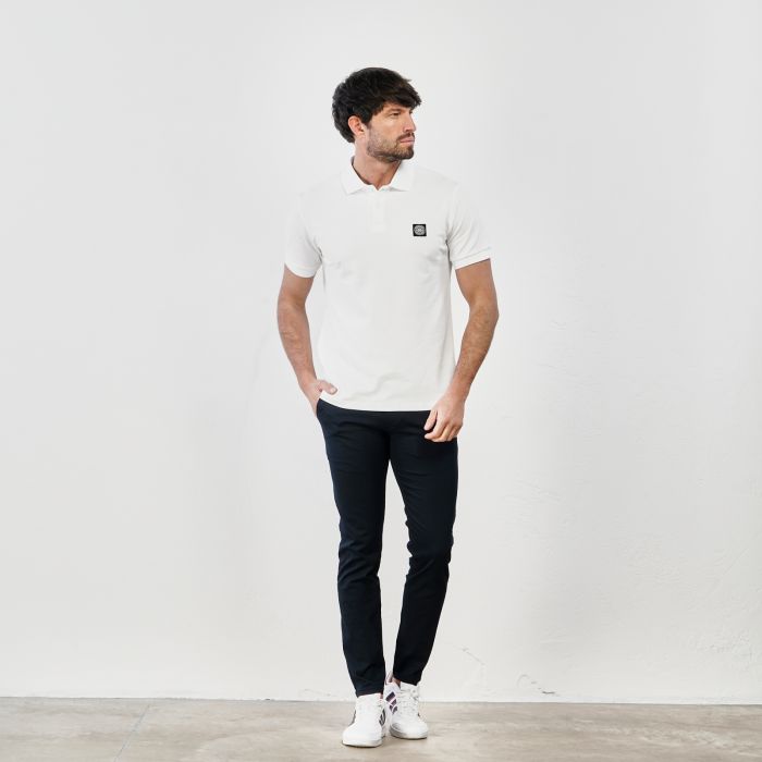 Pantaloni blu scuro con tasche