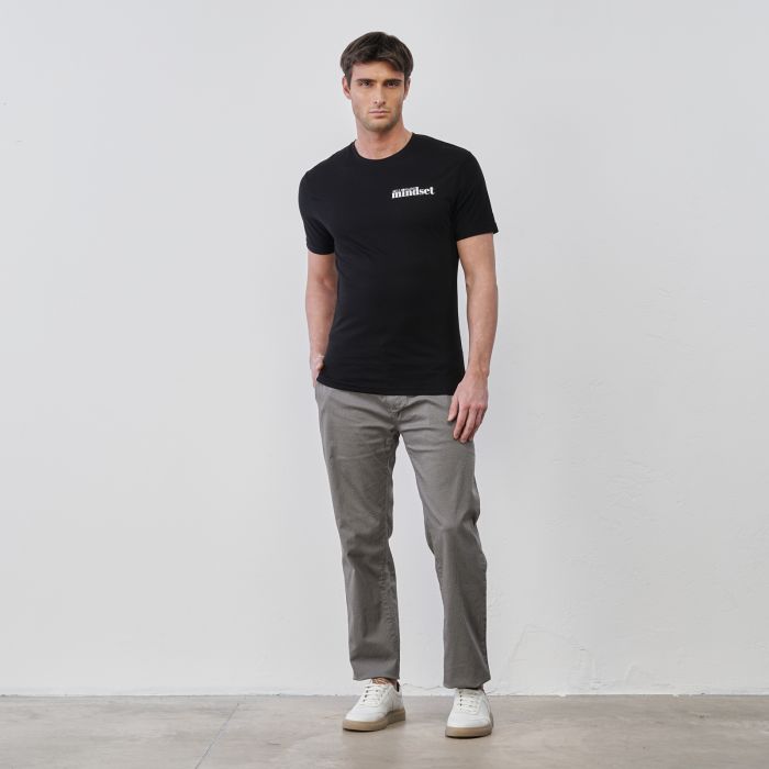 Pantaloni grigi da uomo con tasche