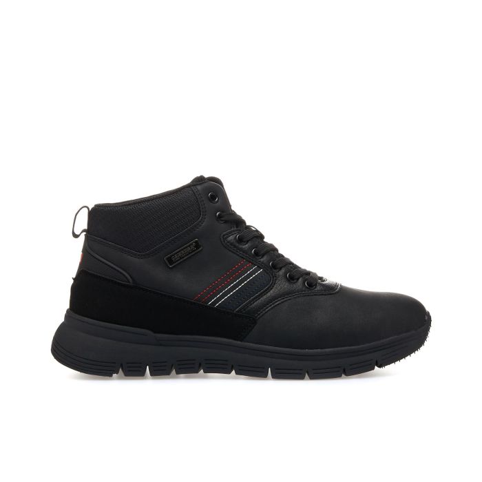 Scarponcini neri con logo