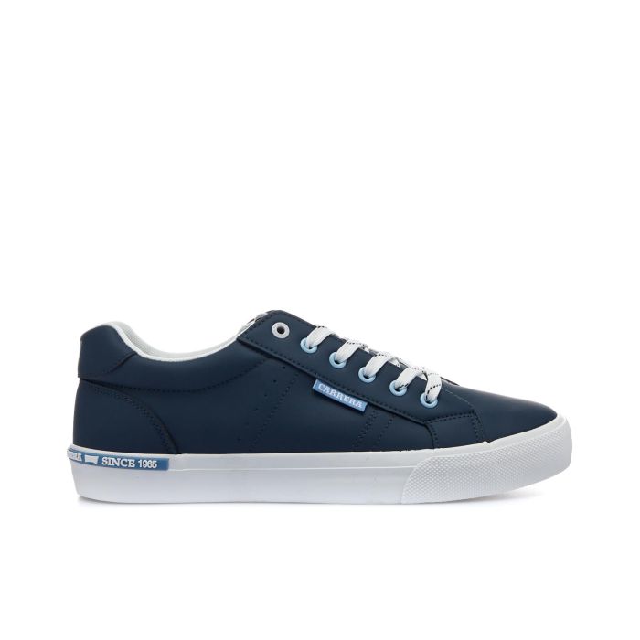Sneakers blu con lacci