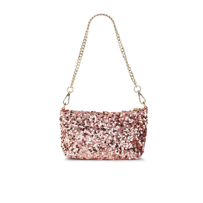 Floerns Pochette Floreale Con Paillettes: Borsa A Tracolla Catena Per Serate E Feste, Stile Retrò