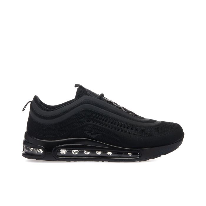 Sneakers uomo da palestra nere con suola ad aria RX 400