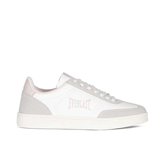 Sneakers tennis bianche da donna con logo