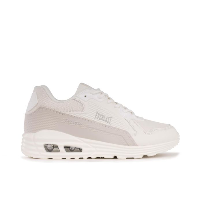 Sneakers uomo da palestra bianche EV 810 con suola ad aria