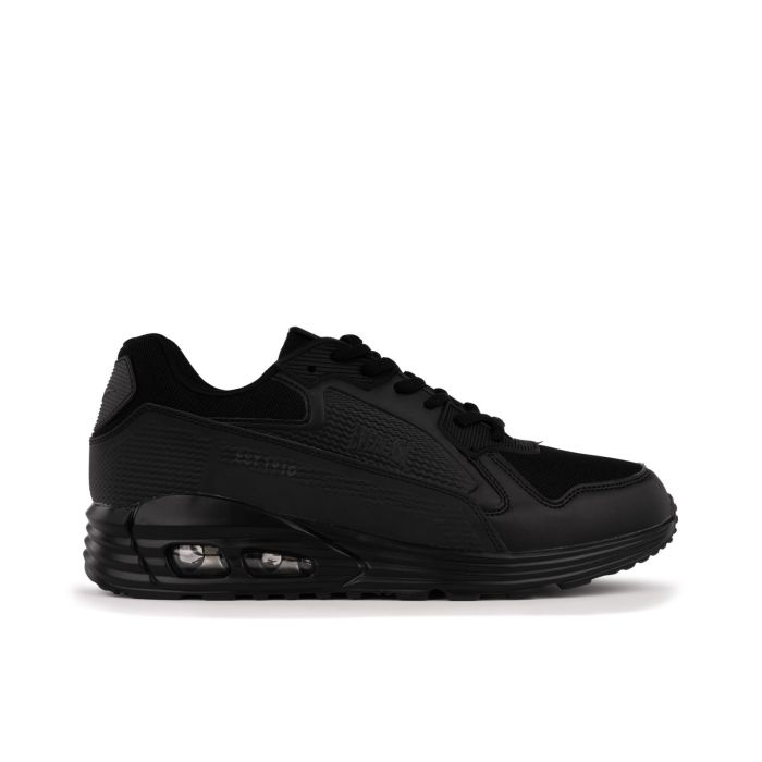 Sneakers uomo da palestra nere EV 810 con suola ad aria