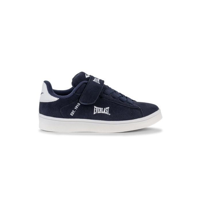 Sneakers tennis blu da bambino con velcro