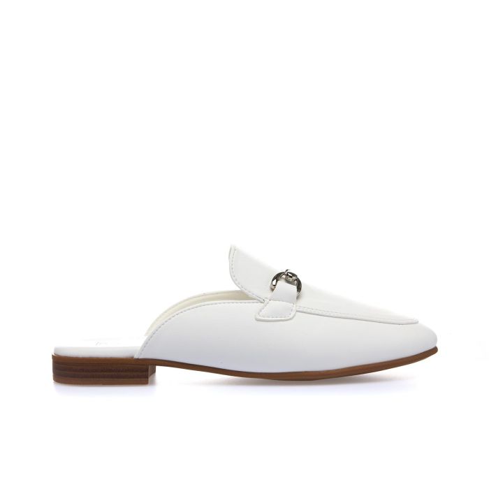 Sabot bianchi con morsetto