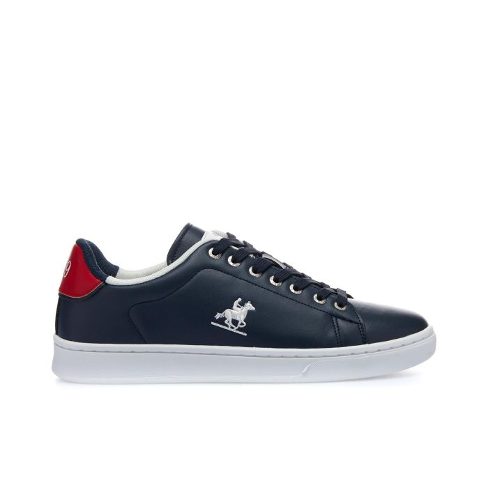 Sneakers blu da uomo con logo