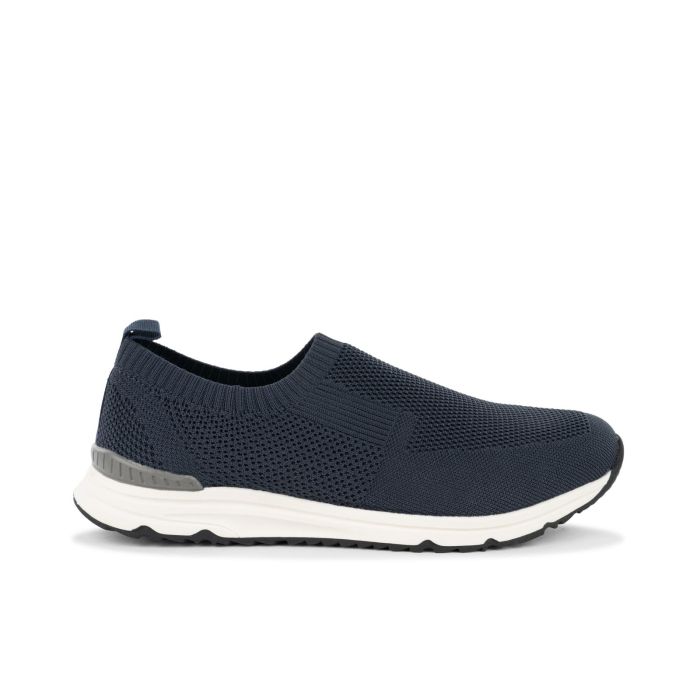 Sneakers slip on blu da uomo