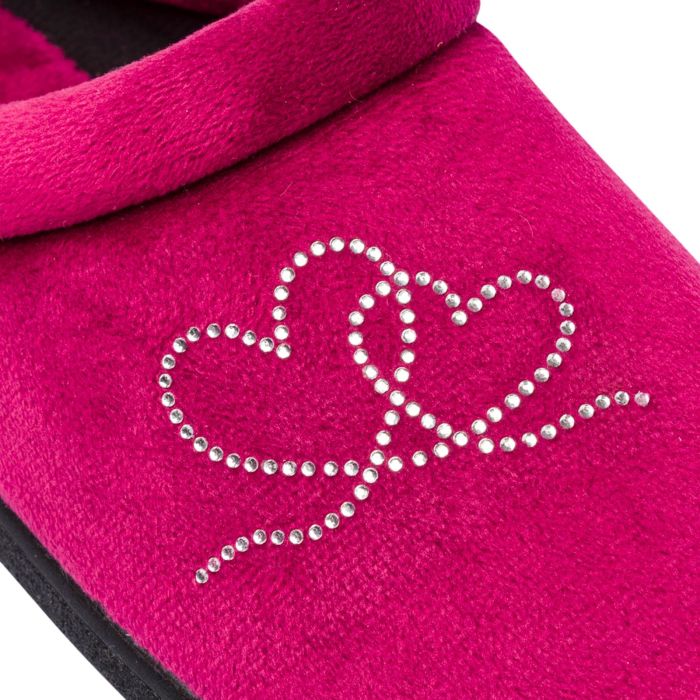 GARZON Ciabatte Donna Rosse: Comode Pantofole Da Casa Con Suola Antiscivolo, Taglia 41 EU - 5
