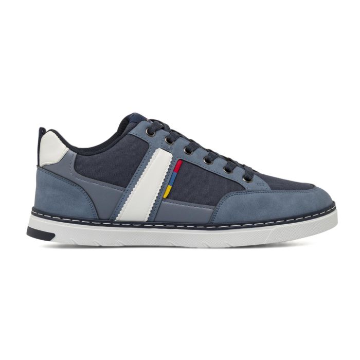 Sneakers blu da uomo ALTER. &. GO! con lacci e suola a contrasto