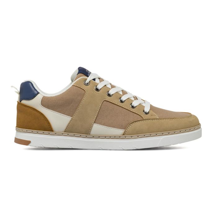 Sneakers beige da uomo ALTER. &. GO! con lacci e suola a contrasto