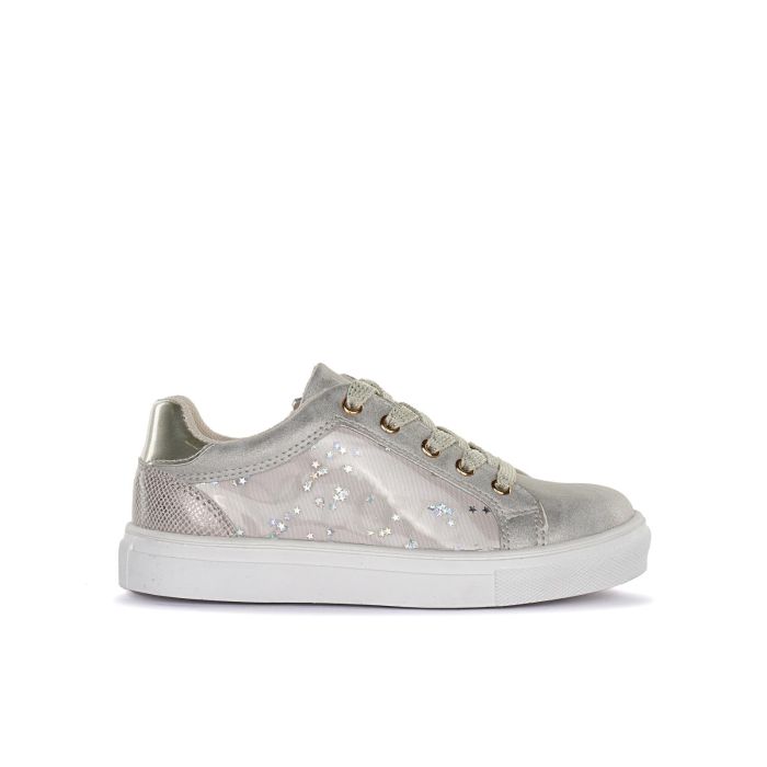 Sneakers oro da bimba con stelline