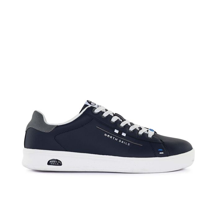 Sneakers blu da uomo con logo laterale