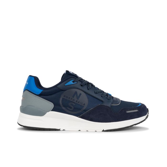 Sneakers basse blu da uomo