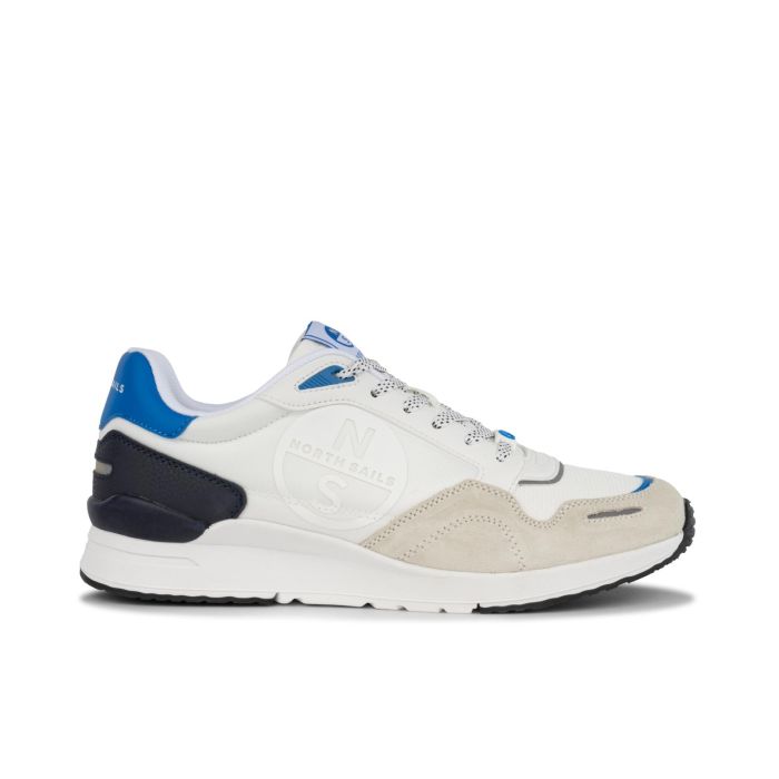 Sneakers basse bianche da uomo