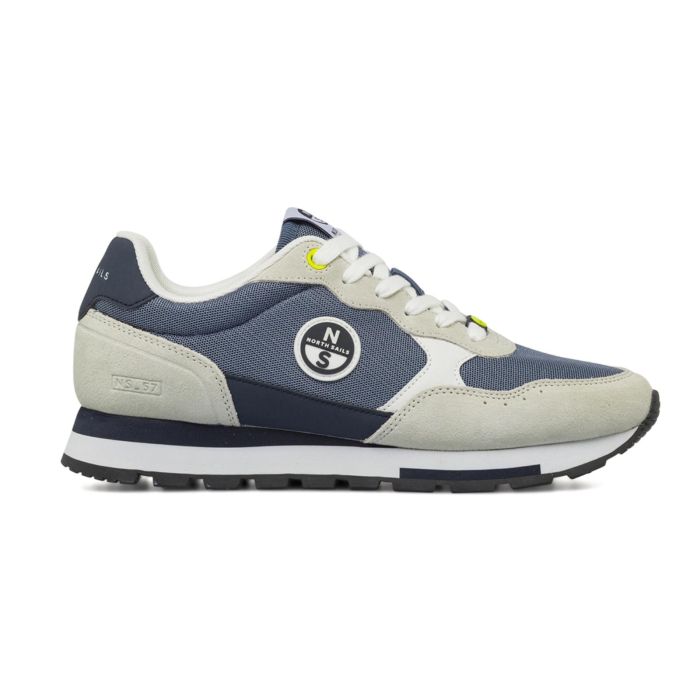 Sneakers basse blu da uomo