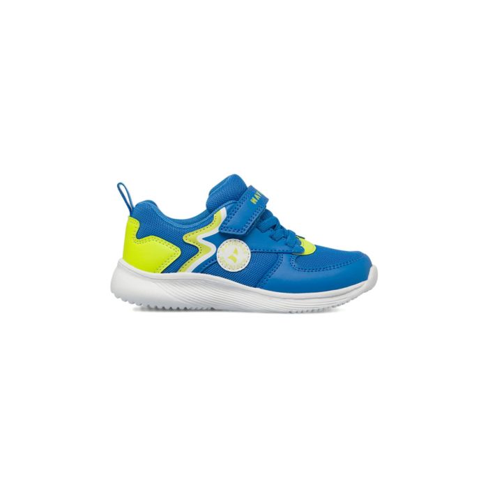 Sneakers azzurre Navigare da bambino con logo laterale e velcro