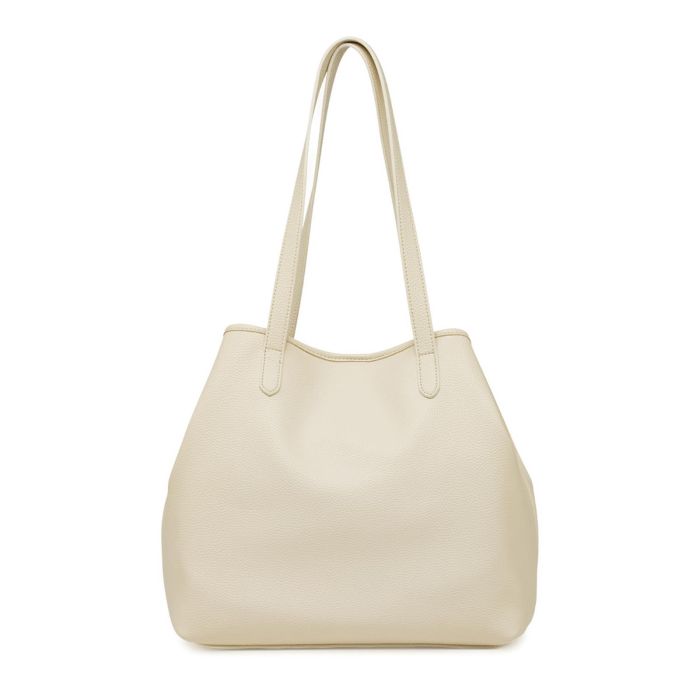 Borsa a spalla bianca Alesya da donna