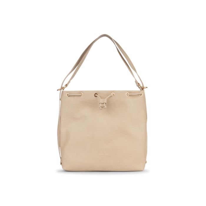 Borsa rosa Alesya da donna con chiusura coulisse