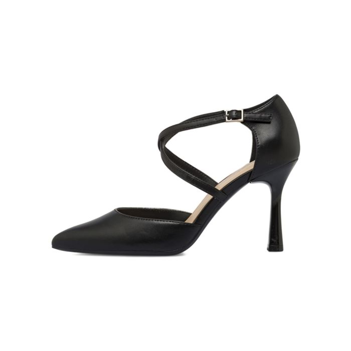 Decolletè nere Alesya da donna a punta con tacco alto