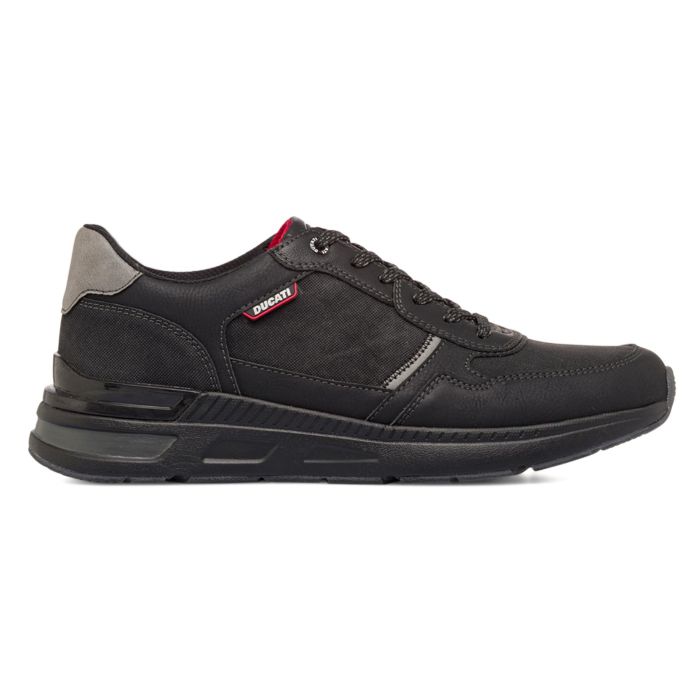 Sneakers nere da uomo con lacci e logo