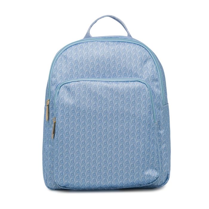 Zaino azzurro Dimensione Danza da donna in stampa multilogo