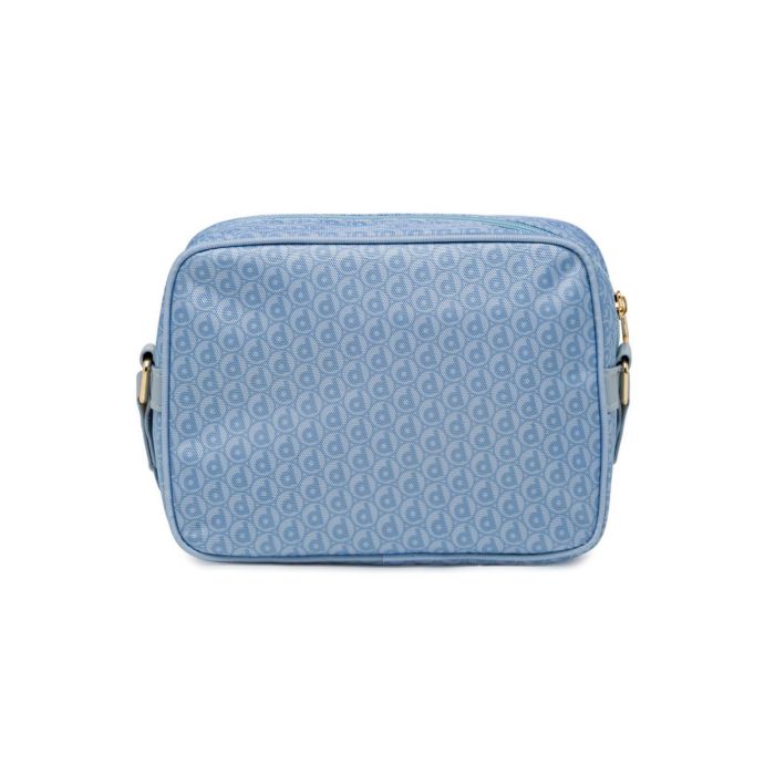 Borsa azzurra Dimensione Danza da donna con tracolla e zip