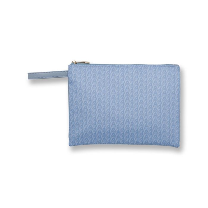 Bustina azzurra Dimensione Danza da donna con zip e laccetto