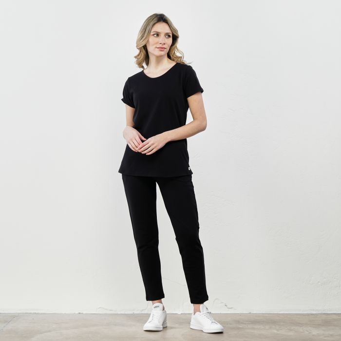 Pantaloni sportivi neri con tasche