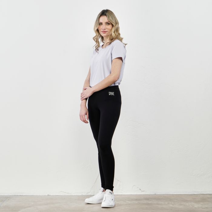 Leggins neri con logo