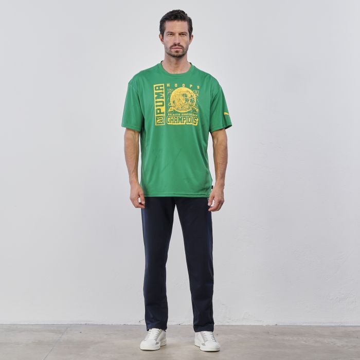 Pantaloni lunghi blu sportivi da uomo