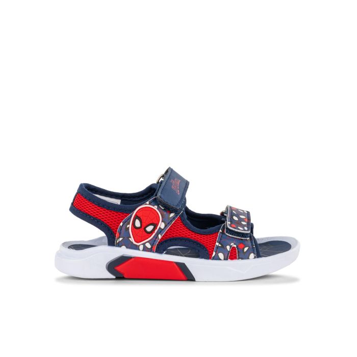 Sandali cartoon blu da bimbo con strappo