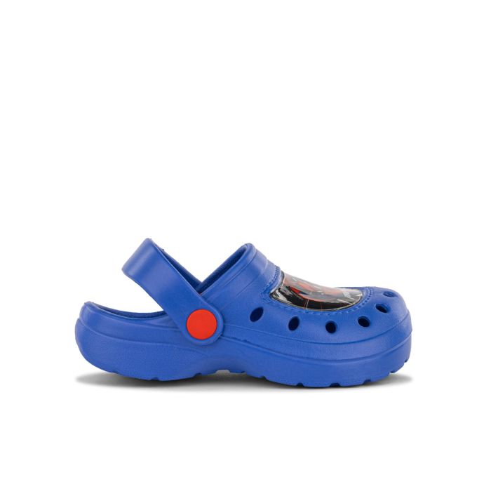 Ciabatte blu cartoon in gomma da bimbo da mare