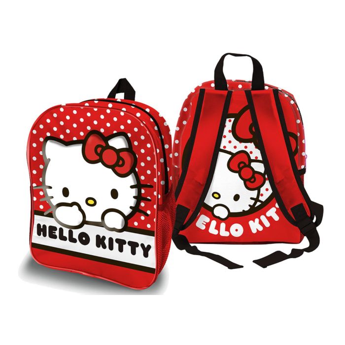 Zainetto rosso da bambina stampa cartoon Hello kitty