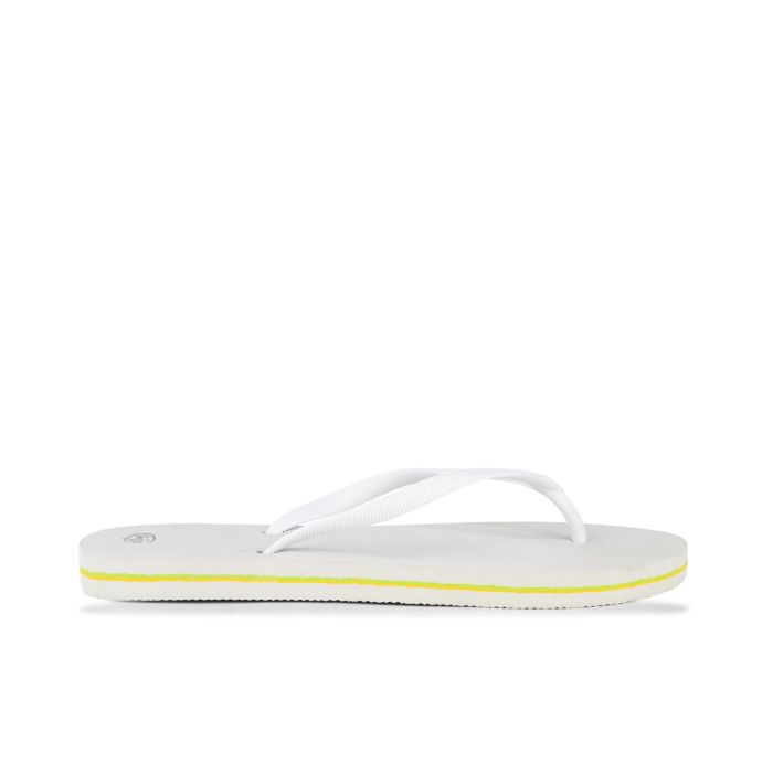 Ciabatte bianche donna da mare in gomma modello infradito