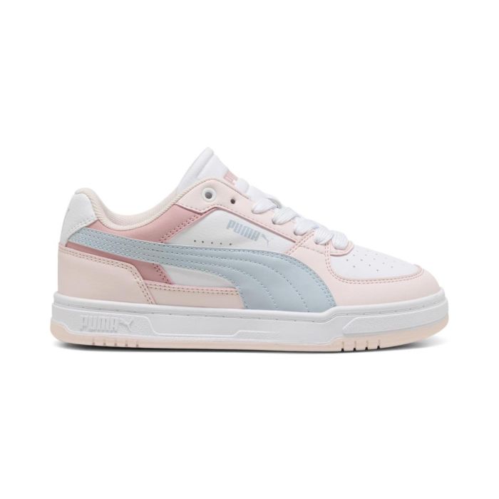 Sneakers basket rosa e bianche da ragazza Puma Caven 2.0 Block